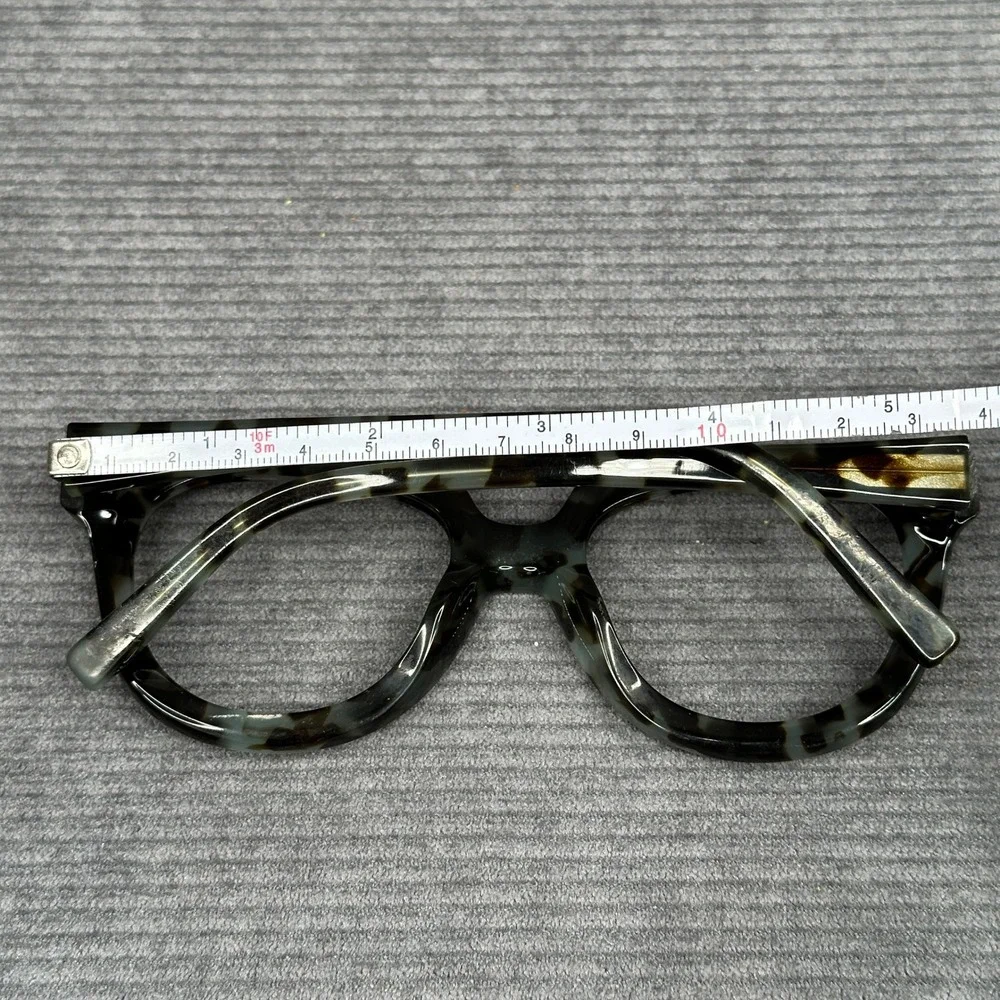 Warby Parker Banks 142 Eyeglasses Frames Sea Glass Tortoise Cat‎ Eye 52-21-145